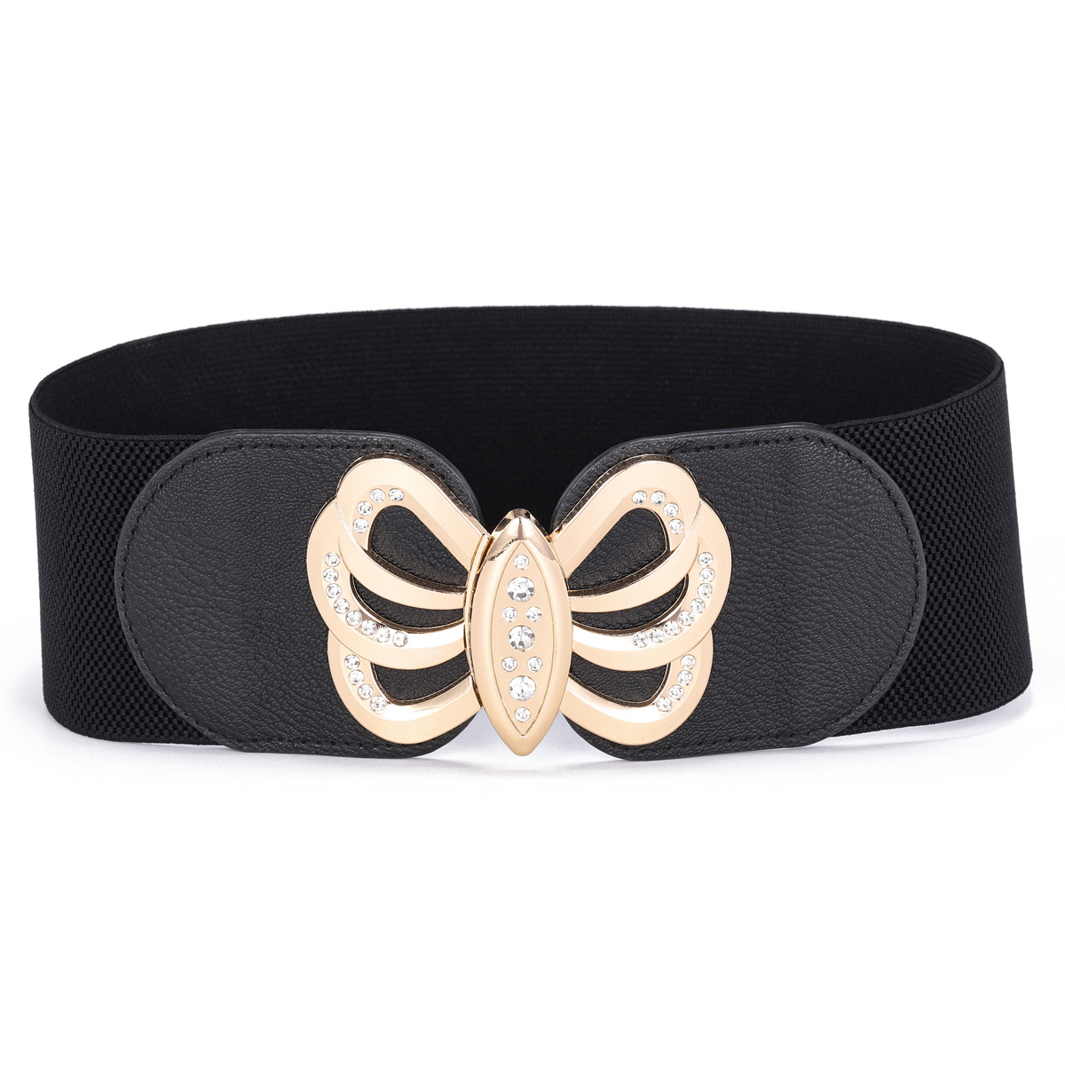 Cinturón ancho, falda decorativa para mujer, abrigo, cintura, hebilla de todo fósforo, sello de cintura elástico y elástico, siete estilos, tres tamaños disponibles