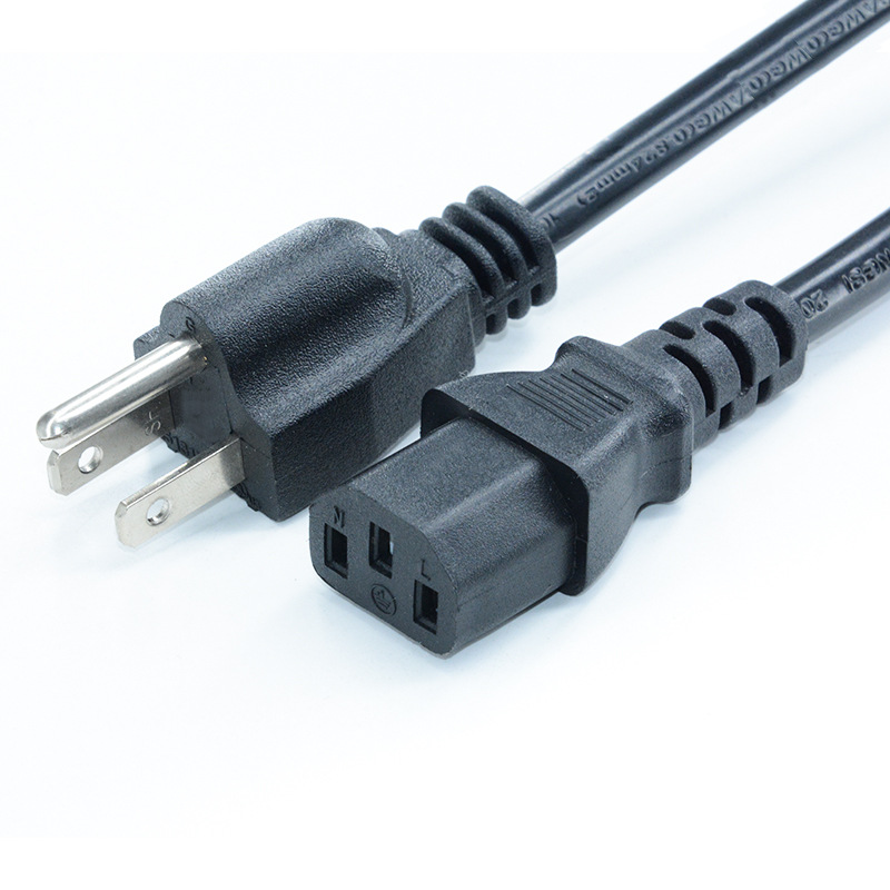 美式电焊机插头线6-50P  UL新能源电源线插头转换电源线