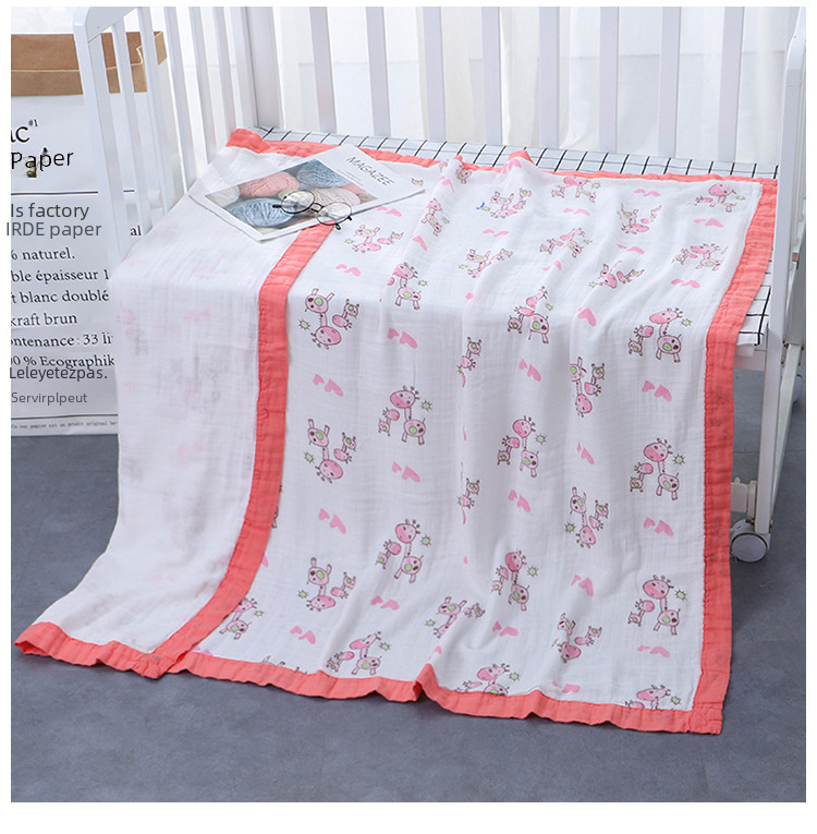 Bamboo Cotton Bath Towel - Style 12