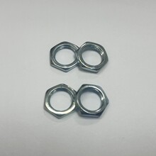 厂家产销机顶盒连接器用英制细牙六角薄螺母3/8-32牙*12.7*2.4厚