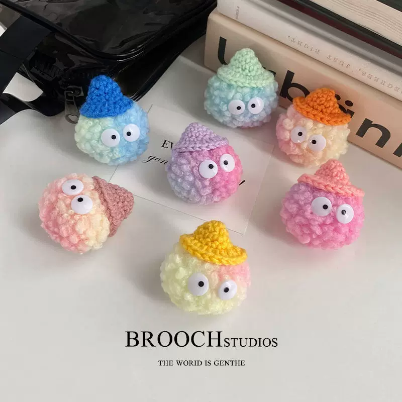 Cute creative plush Japanese brooch, pendant, pin, bag decoration, accessory