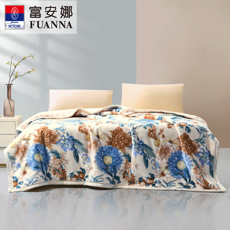 Fuanna doble capa rasher manta sofá manta almuerzo manta colchón manta invierno cálido lavable Manta