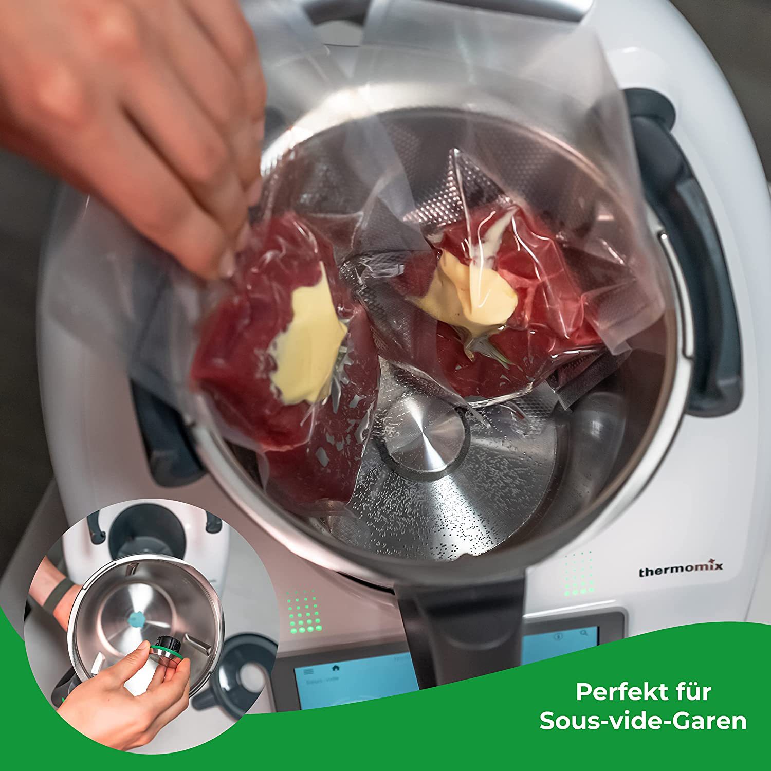 Adecuado para Thermomix tm5 tm6 tm31 máquina de cocina reemplazo barril enchufe bloqueo agua verdadera buena belleza Accesorios