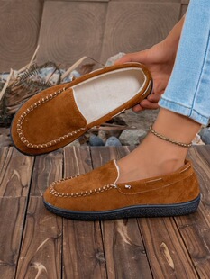 T 31019 Thick Sole Warm Cotton Shoes ��ů��Ь �羳�W��