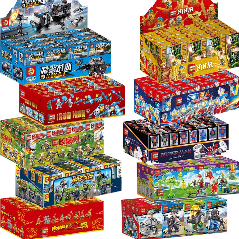 Compatible with Lego Building Blocks Avengers League of Legends Iron Man Minifigure Kindergarten Children's Toys Gifts