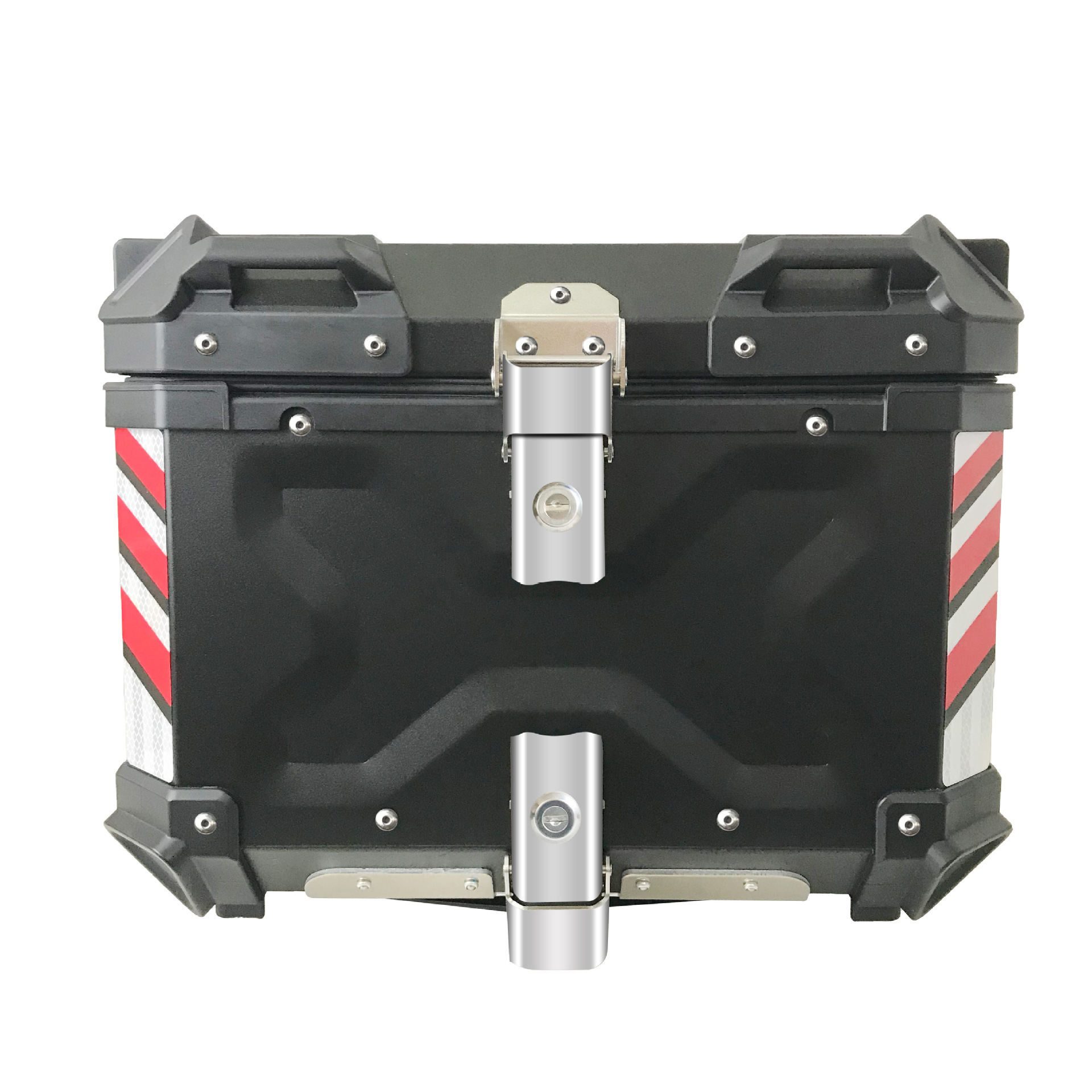 45L Deep X Motorcycle Electric Vehicle Storage Box Aluminum Alloy Trunk Quick-Release Large Capacity Tail Box for Motorcycles and Electric Vehicles