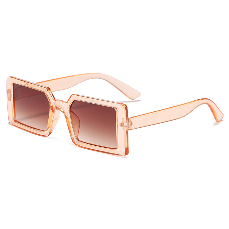 2022 New Cross-border Square Frame Children's Parent-Child Sunglasses, Fashionable and Simple, UV Protection Sunglasses for Kids, Trendy