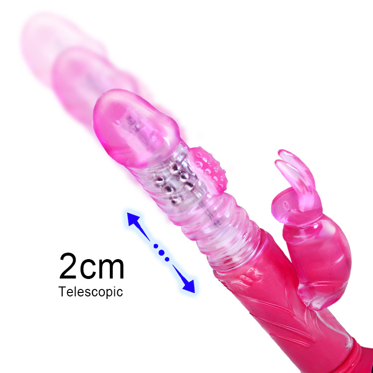 Vibrating erotic female sex toy vibrator Roman Emperor adult toy rotating beads retractable electric wand masturbator