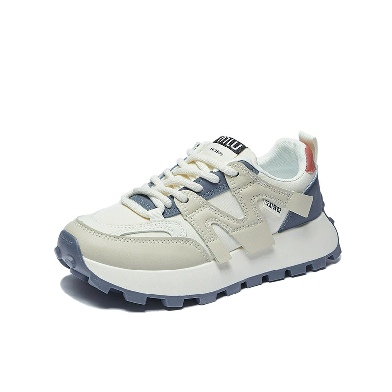 Кроссовки в корейском стиле Ins, новые "dad shoes" для женщин 2025 весна, студенческие спортивные беговые кроссовки, повседневные с эффектом увеличения роста G6822-3