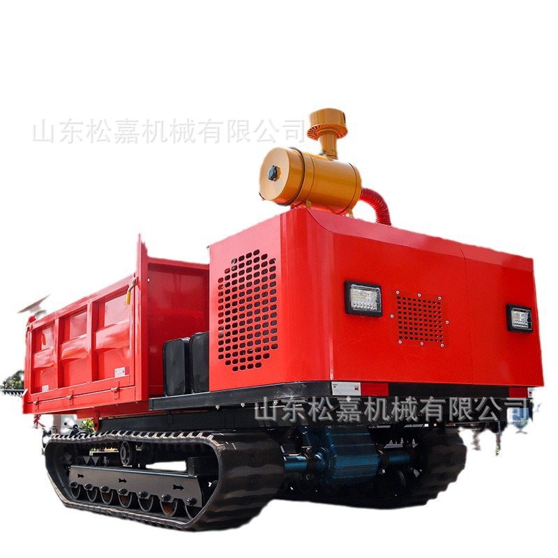 Todo terreno climbing king hidráulico camión de transporte de volcado pequeño camión de transporte agrícola de montaña camión de transporte de orugas