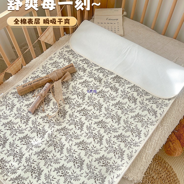 Children's waterproof cotton breathable crib for kindergarten