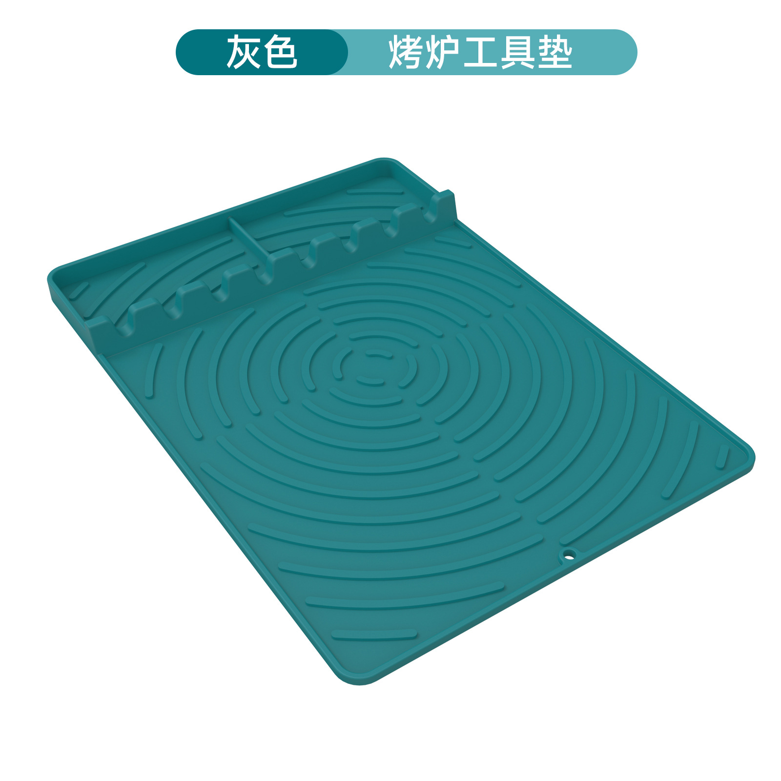 오븐 도구 매트 녹색