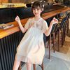 Summer clothing, summer small princess costume for early age, cheongsam, girl's skirt, dress, western style, tulle