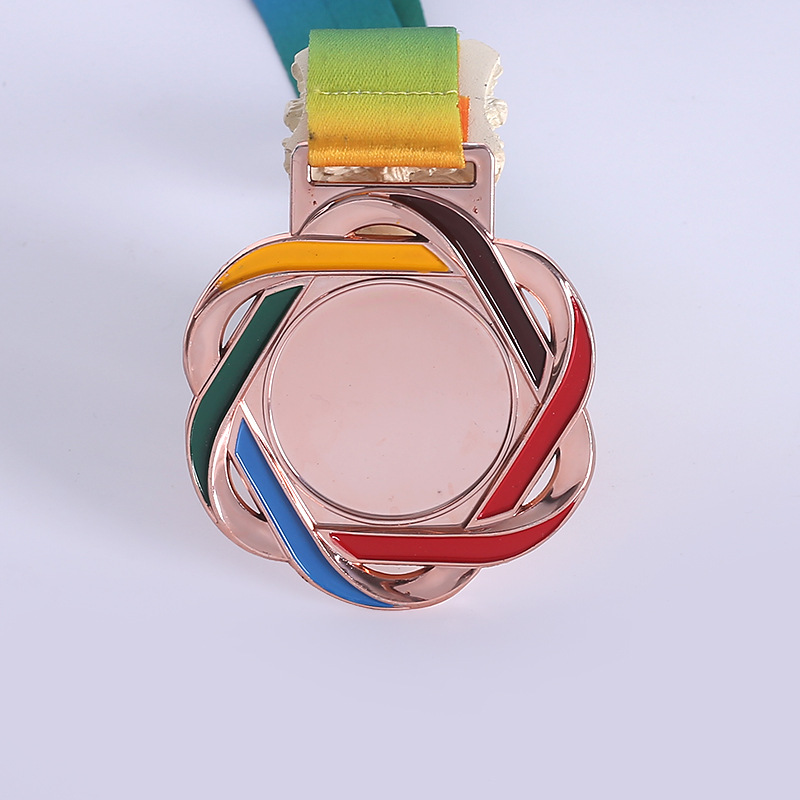 Medalla Metálica Conmemorativa de Aleación de Zinc Personalizable para Eventos Deportivos