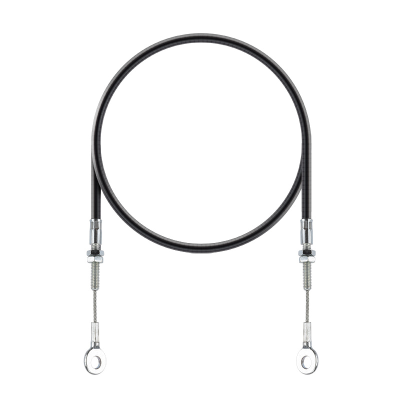 Suministro directo de fábrica de líneas de control de resortes de gas para bicicletas, vehículos eléctricos, motocicletas, carretillas y cochecitos, líneas de freno de PU negras.