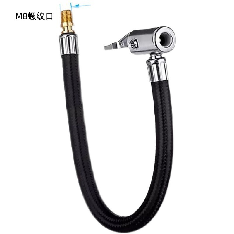 M 6/m 8ねじ亜鉛合金押し頭タイヤ打気管防熱気管緊急始動電源打気管|undefined