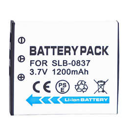适用三星L80 i6 PMP i70 i70S NV3 NV7 SLB-0837数码相机电池