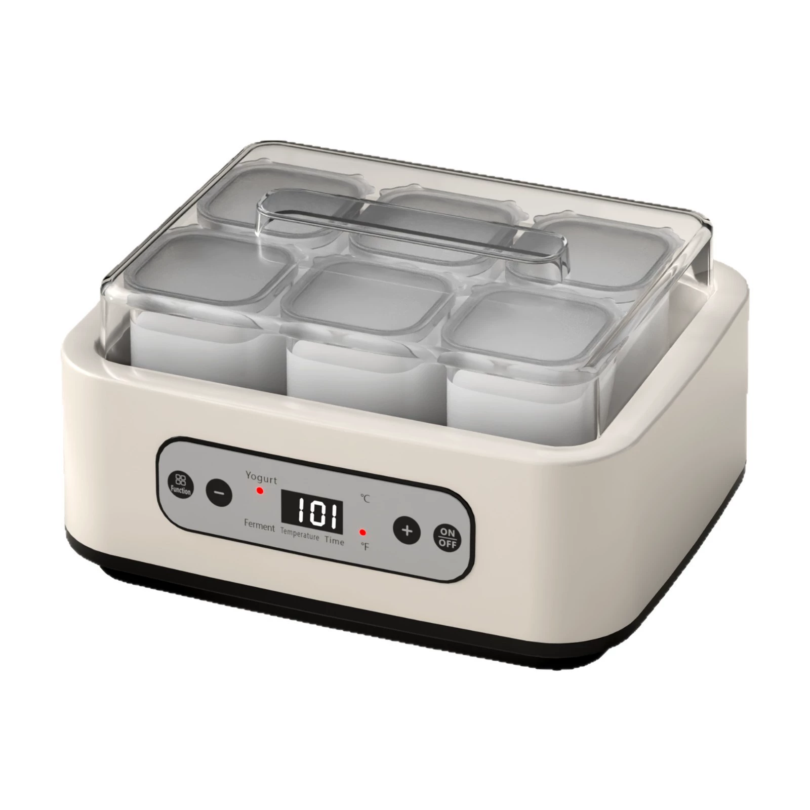 Six-cup yogurt machine, jam ice cream machine, pudding breakfast machine, homemade yogurt fermentation machine YOGURT MAKER