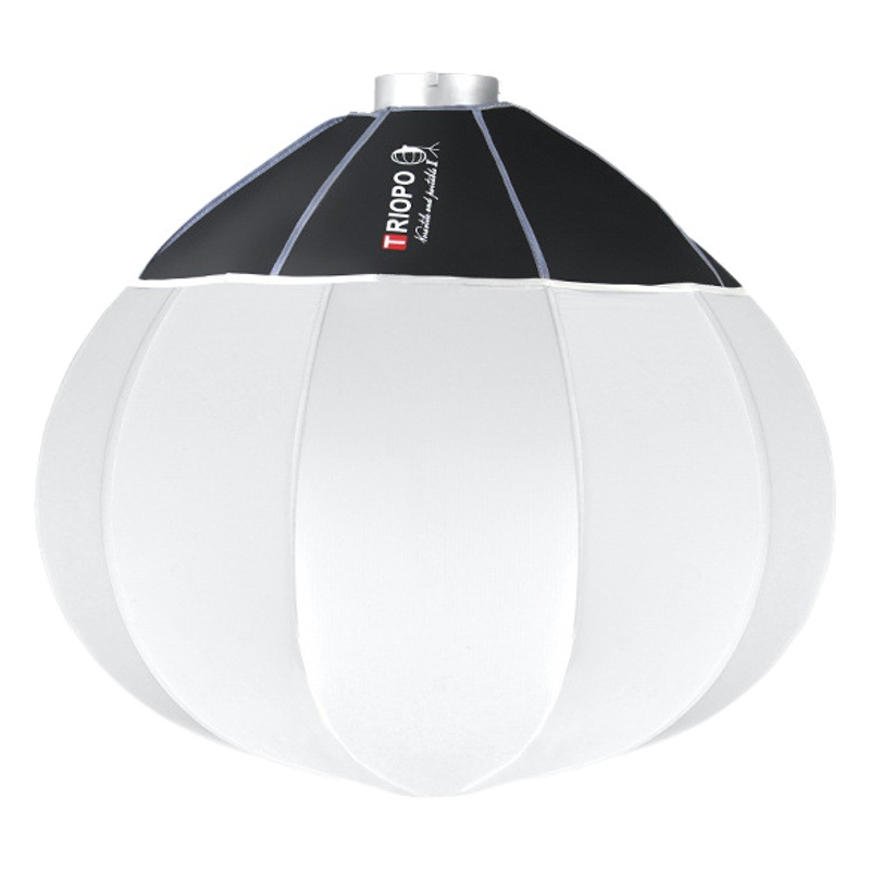 Triopo Jie Bao bola de luz suave caja de luz suave esférica cubierta de luz de relleno en vivo bola de luz cubierta de luz Linterna caja de luz suave