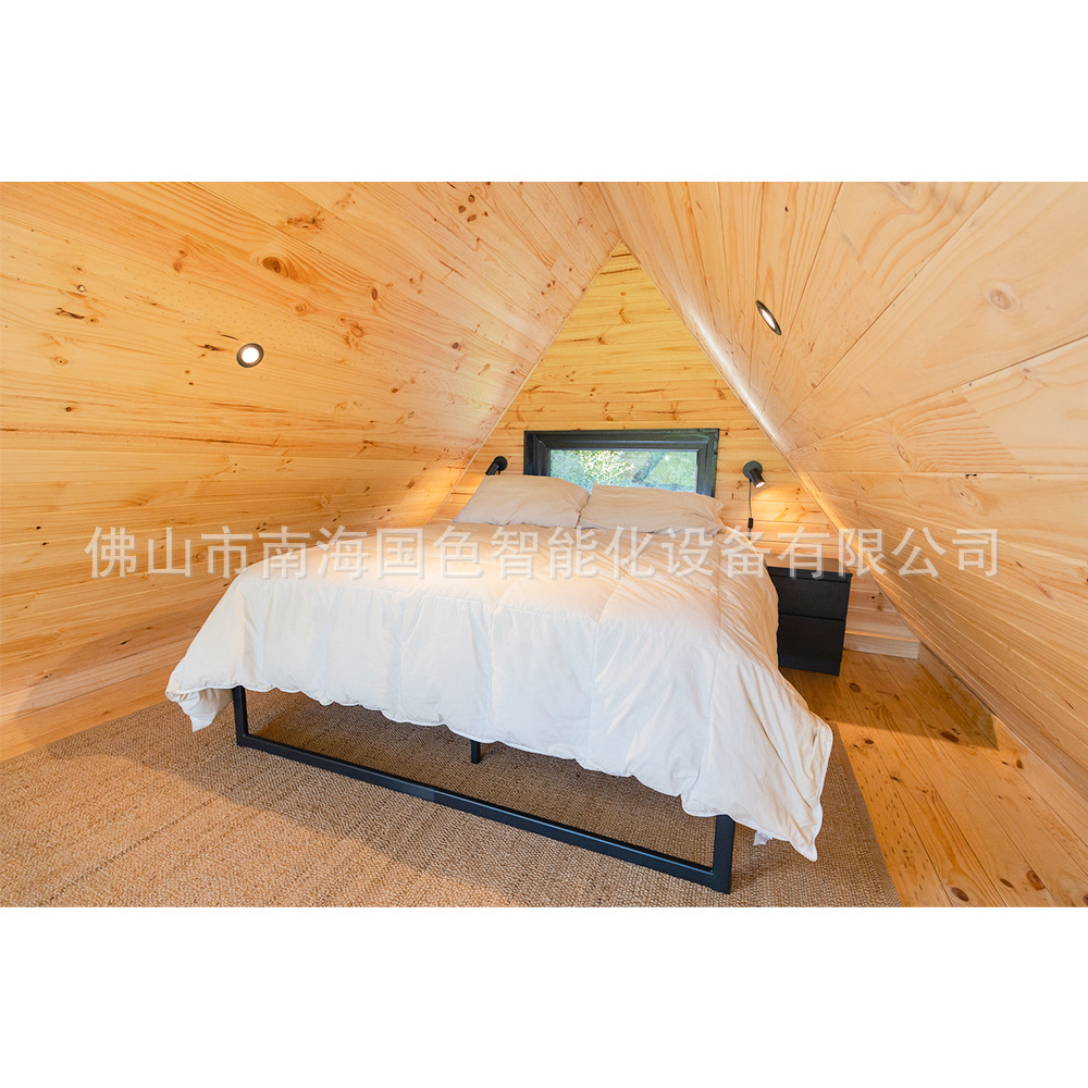 Villa integrada de acero ligero, sala de juntas móvil, sala de sol, casa integrada, oficina, montaje simple, casa desmontable