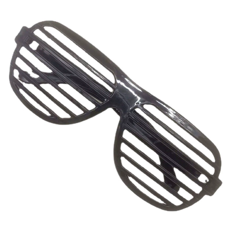 Жалюзи Оправа для очков Маскарад Вечеринка Очки вечерние Декоративные очки без линз