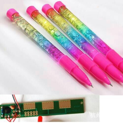 杭州波涛IC新电子元件厂供音乐元件IC芯片用在圆珠笔上的发声闪光