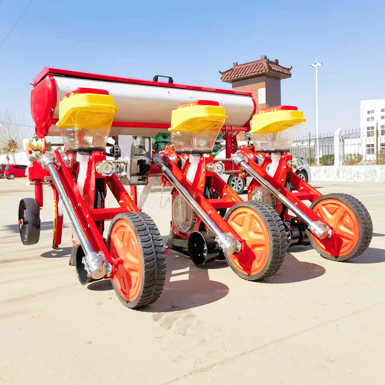 大豆高粱点播机新款深施肥悬浮玉米播种机玉米大豆谷子精播机