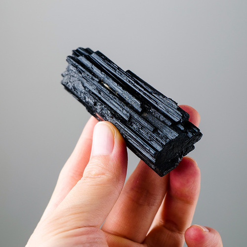 Wholesale natural crystal tourmaline rough stone, black tourmaline rough stone, creative home crystal rough stone ornaments