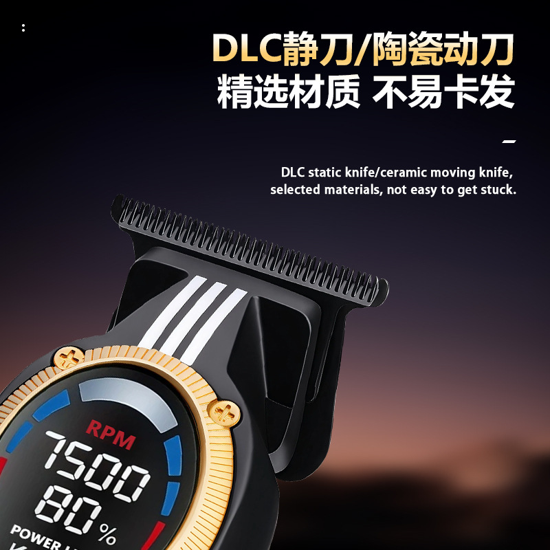 Corte de pelo KM - 1685 cortador de corte de pelo eléctrico de alta velocidad, cortador de pelo eléctrico de corte de pelo, cortador de pelo eléctrico de corte de pelo, cortador de pelo eléctrico