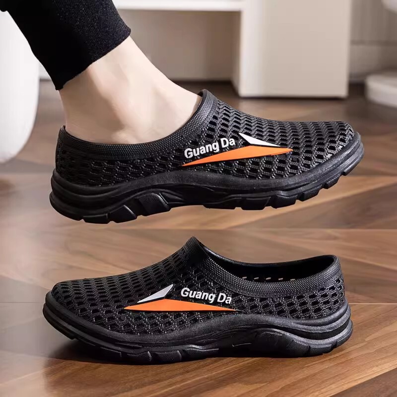 Croc Shoes Men's Summer Casual Student Sandals Breathable Toe-Toe Men's Beach Rafting Shoes Croc Shoes Men's Summer Casual Student Sandals Breathable Toe-Toe Men's Beach Rafting Shoes