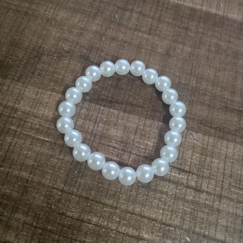 新しい模造真珠の愛のネックレスラブブ人形 17 センチメートルアクセサリー diy 手織りさまざまなジュエリー|undefined