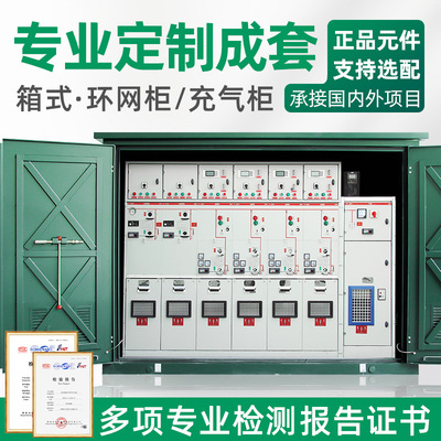 10kv High voltage ring net cabinet XGN15-12 insulation Gas tank outdoors KYN28 Mid mounted switchgear