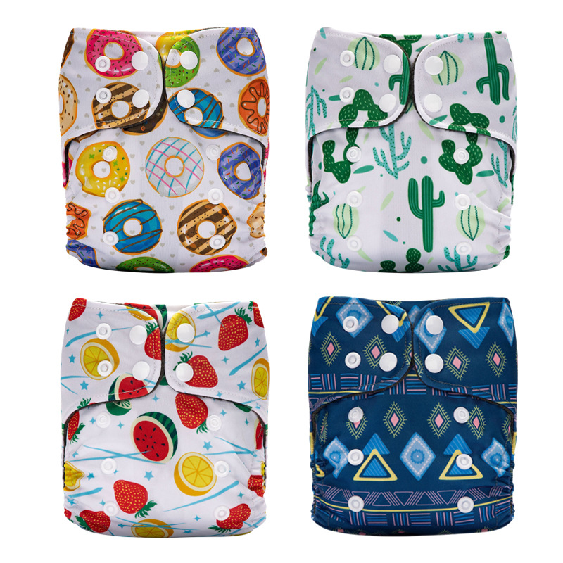 Pantalones de pañales para bebés recién nacidos transfronterizos anillo de orina polar pantalones de entrenamiento para bebés lavables transpirables pantalones impermeables a prueba de fugas