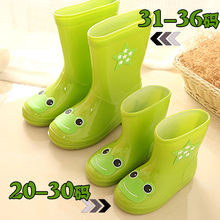 韓國雨鞋兒童雨靴幼兒園膠鞋可愛公主防滑寶寶小孩子男童女童防水