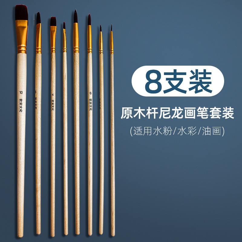 Juego de herramientas de pintura acrílica pintura de pared material de bricolaje pintado a mano cepillo de cubo esponja raspador de toalla juego completo de Bingeno