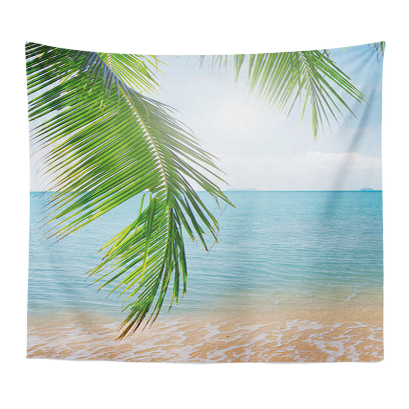 Exportación Comercio exterior Piel de camarones Amazon Fondo tela nórdico paisaje abstracto pintura dormitorio decoración colgante tela entrega de una sola pieza