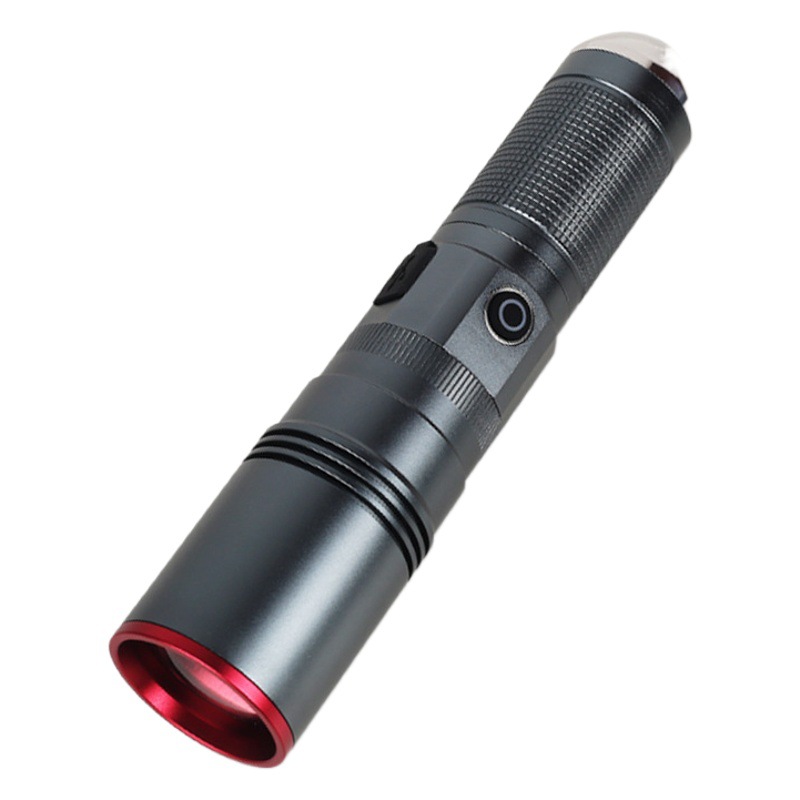 Magnetic Laser Cannon 10W Fishing Light Four-Color Light Source USB Night Fishing Light Led Strong Light Long-Range Fishing Light Wholesale
