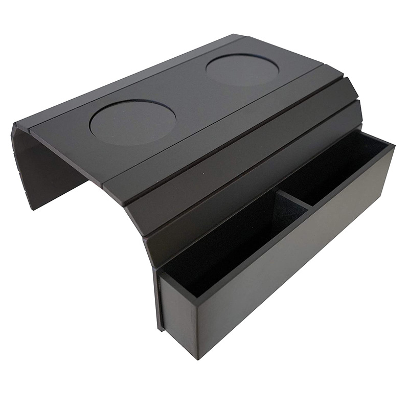 Mesa de bambú para reposabrazos de sofá, bandeja de madera para reposabrazos de sofá, almohadilla para reposabrazos de sofá, bandeja de comedor de madera para reposabrazos de sofá image 8