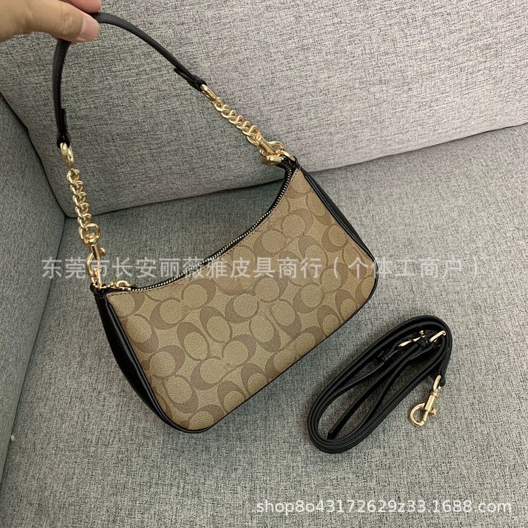 One-Shoulder Classic Bag, chain strap handheld, universal style, multiple colors