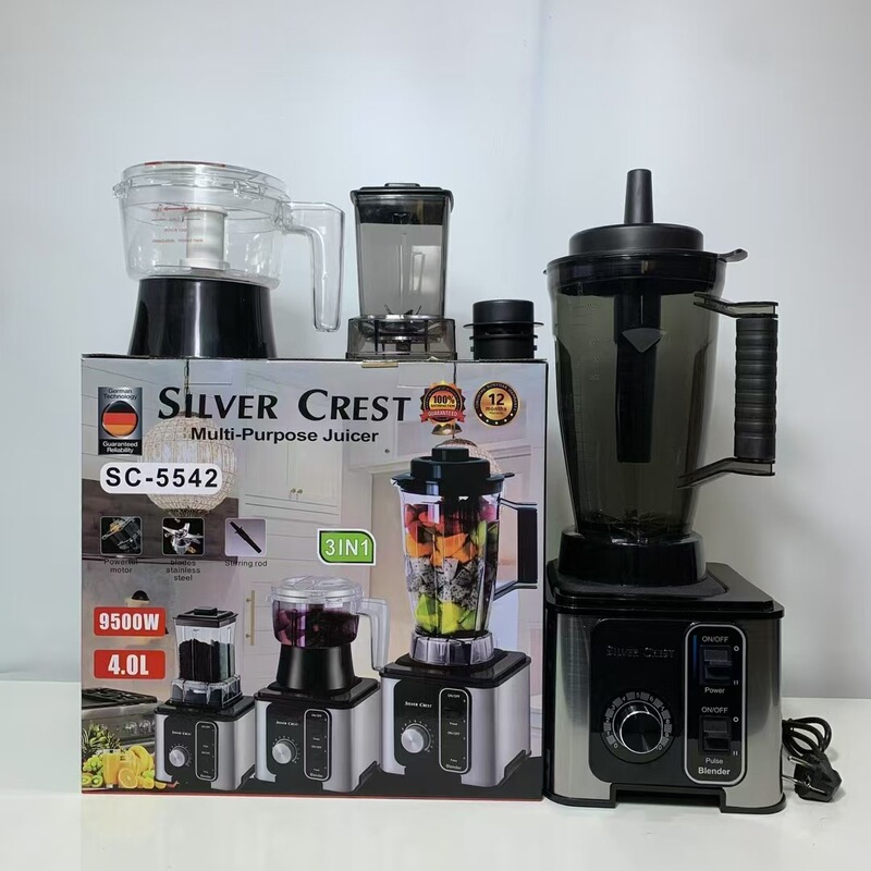 Commercial Three-In-One Blender, Multifunctional Food Processor, Meat Grinder, Grinder, Large Capacity 3L, Factory Wholesale