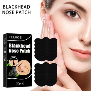 EELHOE nasal patch bamboo charcoal blackhead removal acne cleaning pores adsorption grease dirt nasal membrane nasal patch