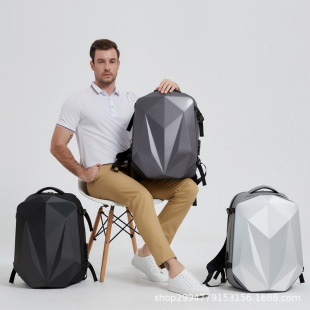 Cross-border 2023 new large capacity air bag protection 18-inch notebook backpack Customs lock keyboard