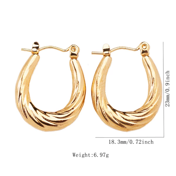 U -shaped twist pattern A pair of FY6014