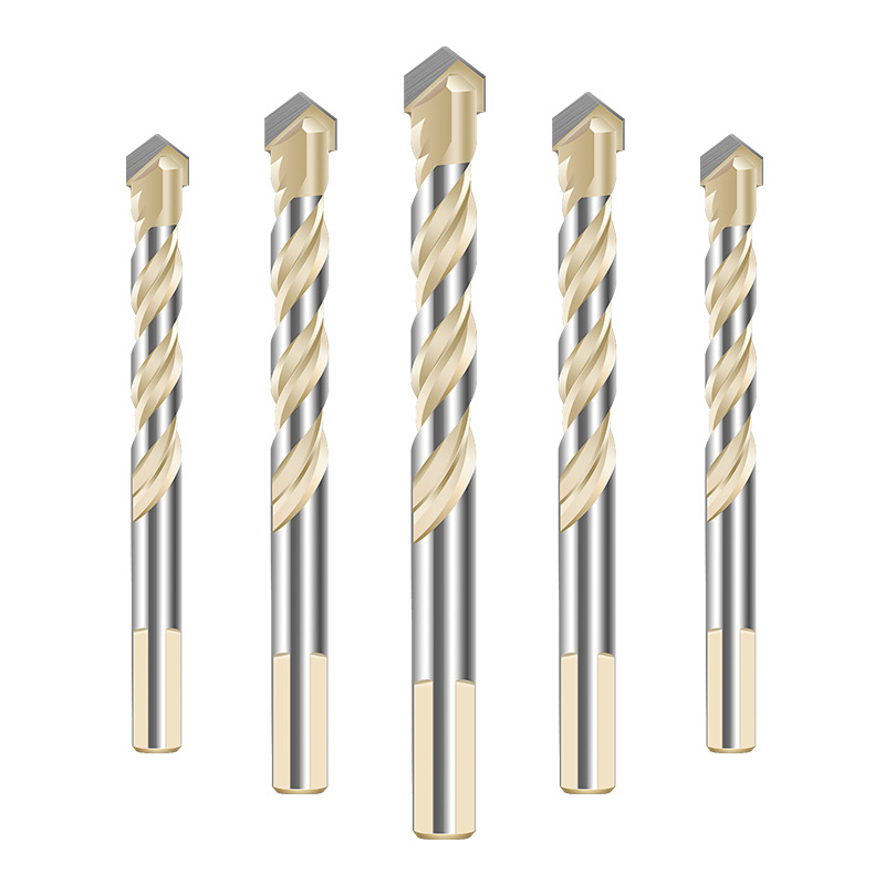 Taladro cerámico multifuncional de aleación triangular Taladro Bawang Taladro eléctrico de litio de cuatro filos perforados Taladro Bawang