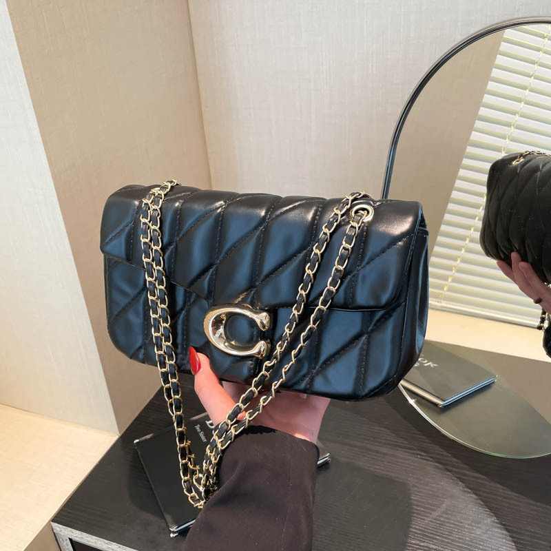 Xiaoxiangfeng バッグレディースバッグ菱形チェーンバッグ 2025 新しいシングルショルダークロスボディバッグ多用途ハイエンド小さな正方形バッグトレンディ|undefined