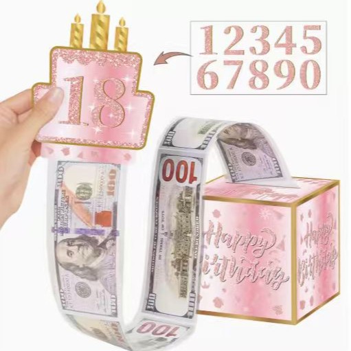 现货生日抽钱盒101