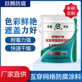 厂家定制互穿网络防腐涂料水箱钢铁饮水舱水性漆耐酸碱8710防腐