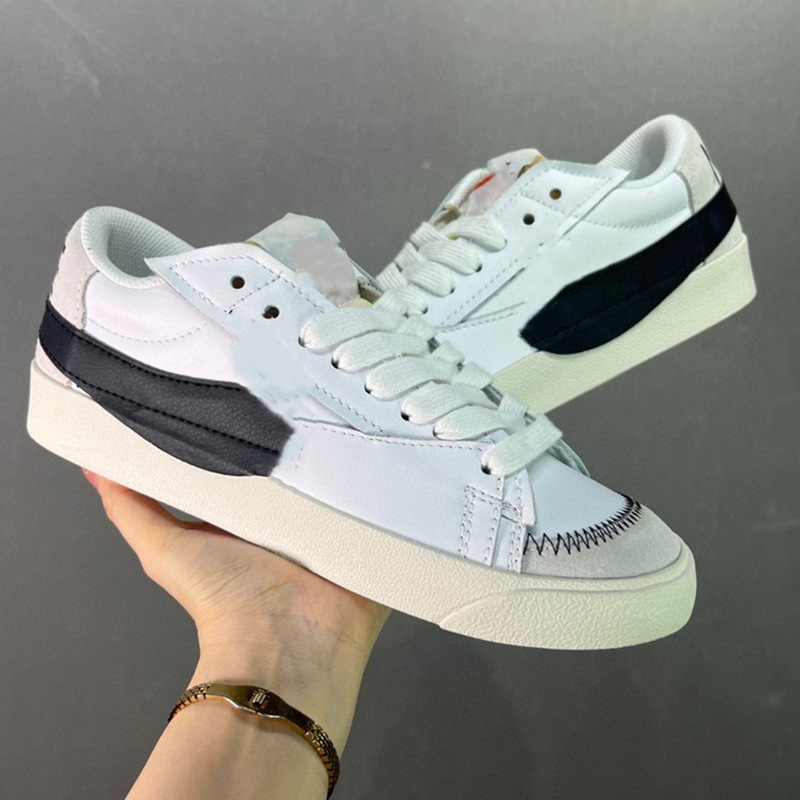 Putian Blazer Low'77 Jumbo Classic Versatile Low-Top Pioneer Casual Men's and Women's Sports Sneakers