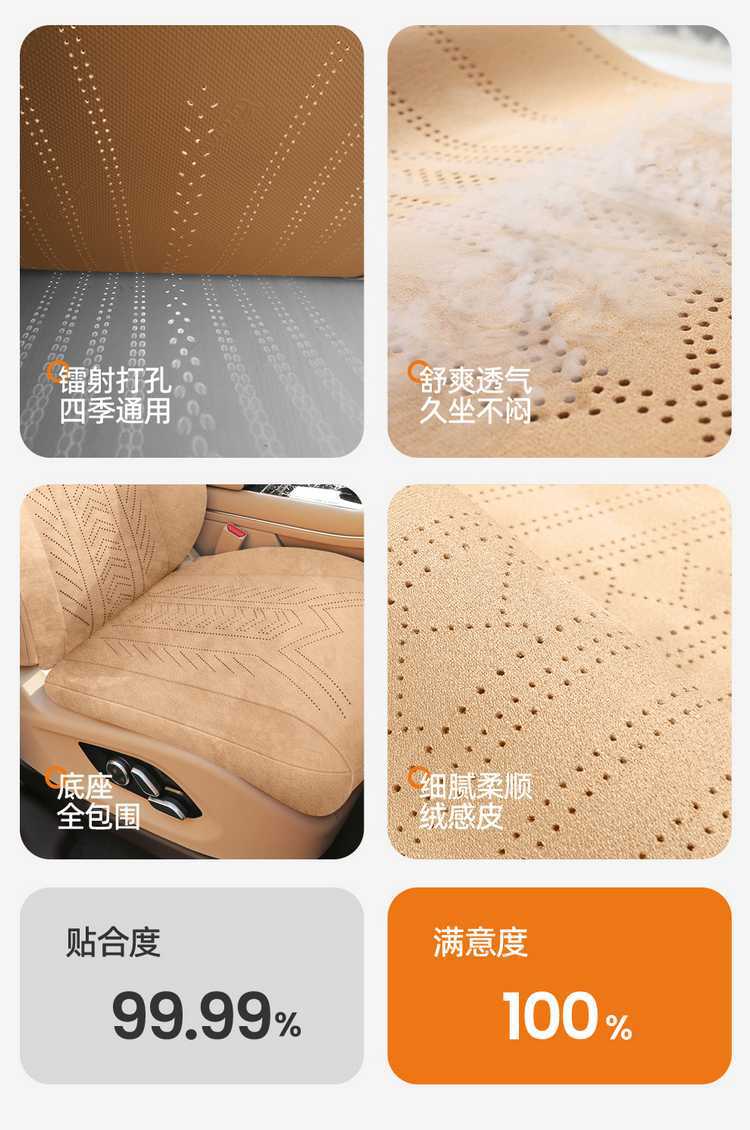 Aito M7 Seat Cushion M5 Seat Cover Special Car Original Car Pattern Breathable Suede Seat Cover 25 Models Six