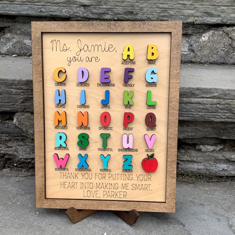 Cross-border new product Amazon's popular wooden creative Teacher's…
